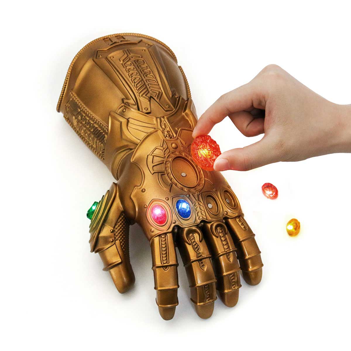 Avengers Infinity War Thanos Led Guanto Guanto con pietre –  : Costumi Cosplay, Anime Cosplay, Negozio Di Cosplay,  Costumi Cosplay Economici