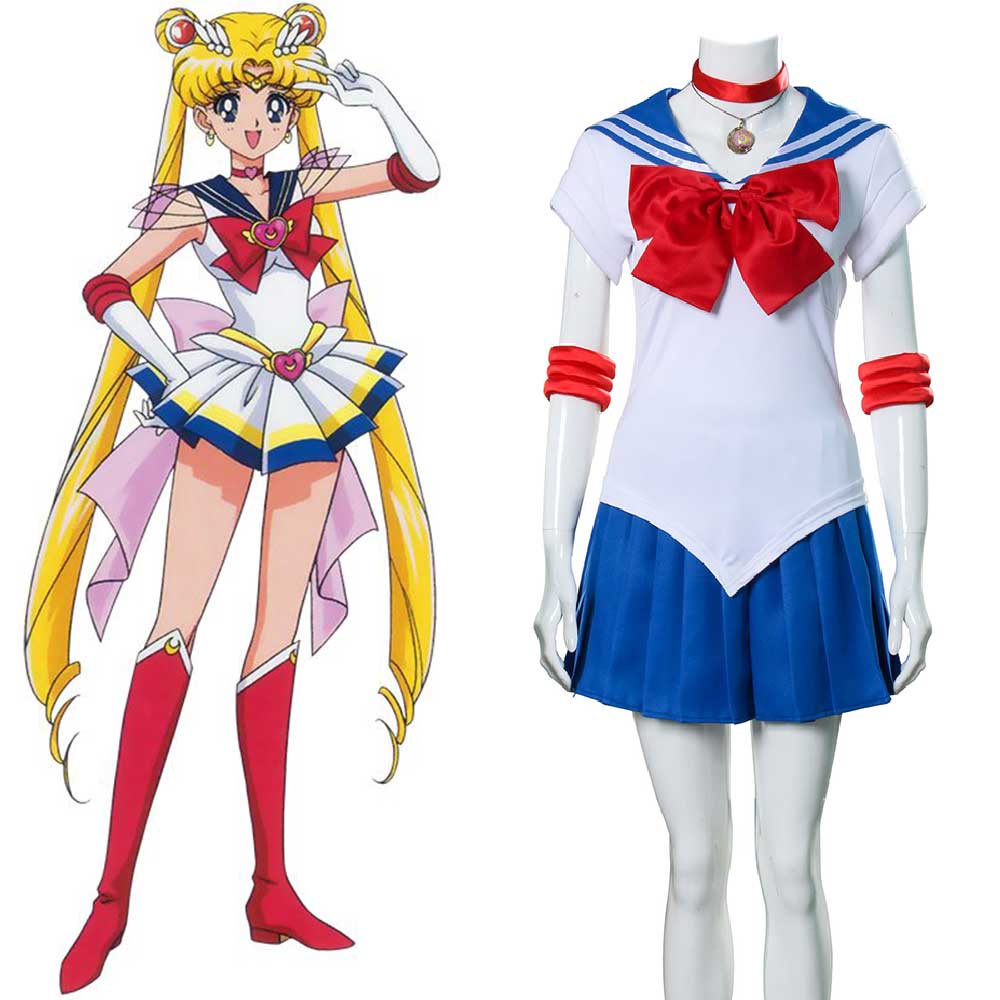 Sailor Moon Tsukino Usagi Princess Serenity Costume Cosplay –  : Costumi Cosplay, Anime Cosplay, Negozio Di Cosplay,  Costumi Cosplay Economici