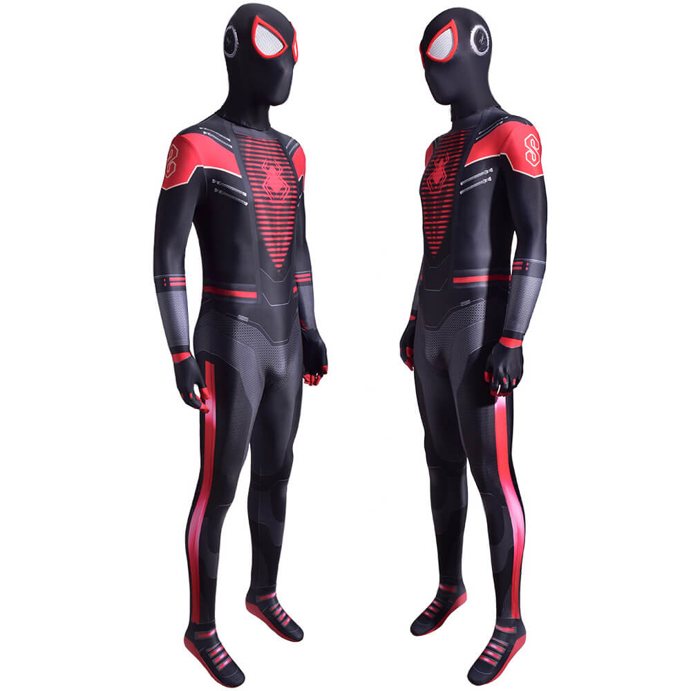 Spiderman Miles Morales PS5 2020 Variante Valiant Costume Cosplay ...