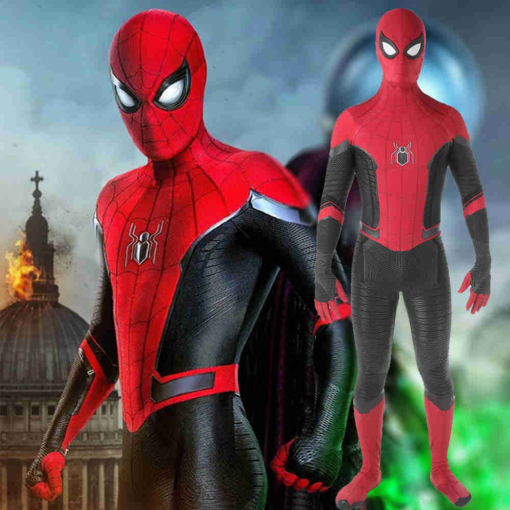 Costume Cosplay di Spiderman Superhero Peter Park lontano da casa –  : Costumi Cosplay, Anime Cosplay, Negozio Di Cosplay,  Costumi Cosplay Economici