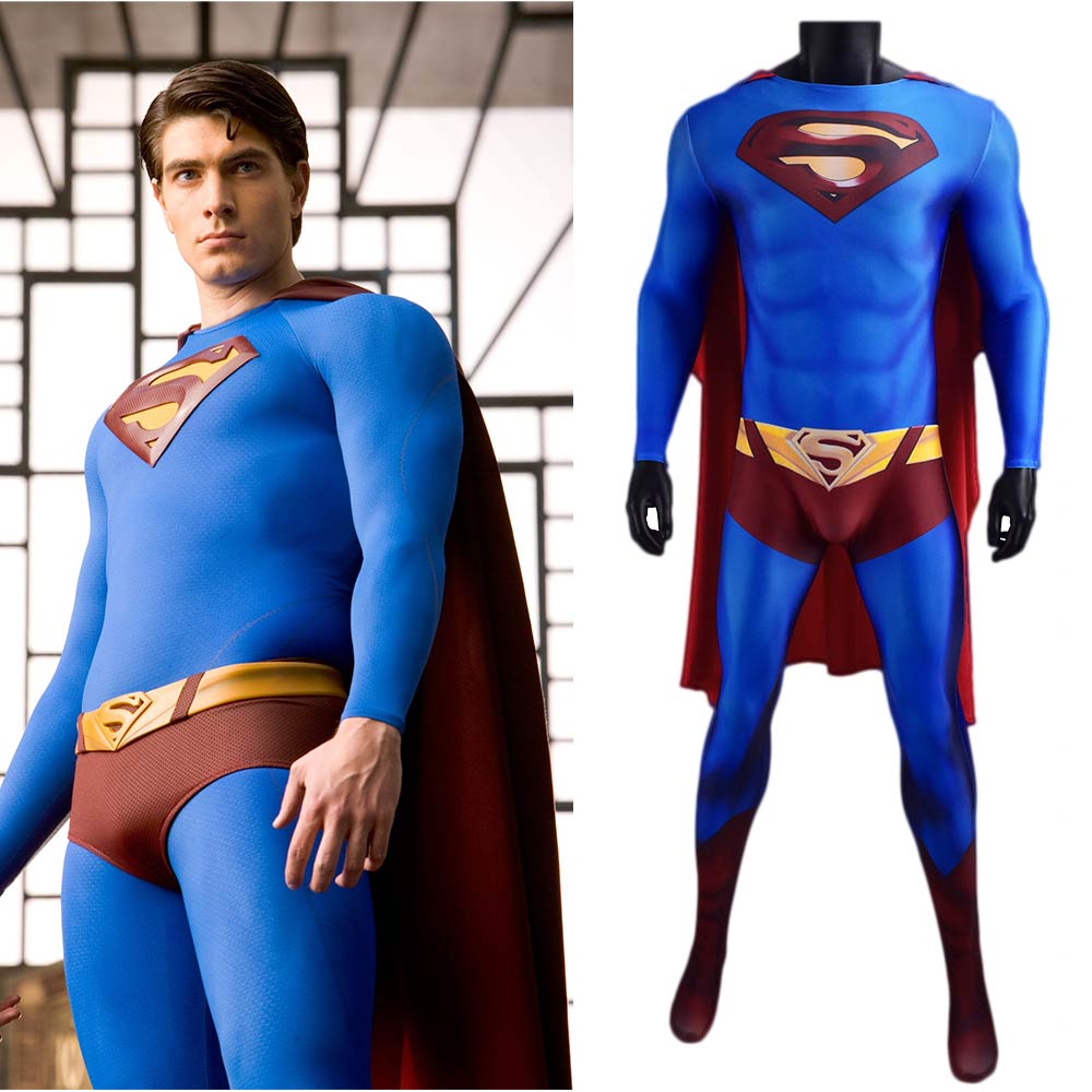 Superman restituisce Clark Kent Cosplay Costume per bambini Adulti