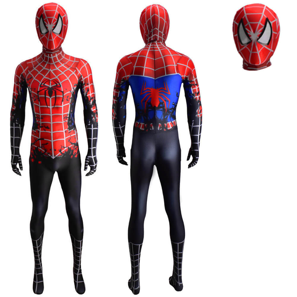 Venom Raimi Spider-Man Symbiote Costume Cosplay Bambini adulti ...