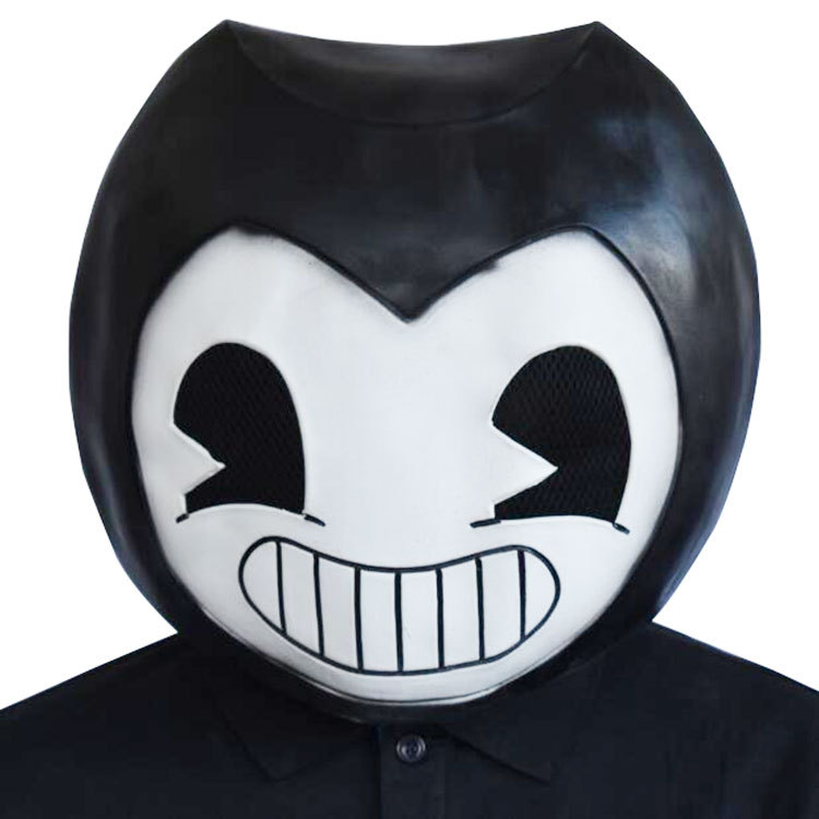 bendy Latex Mask Costume di halloween gioco bendy e la macchina inchiostro