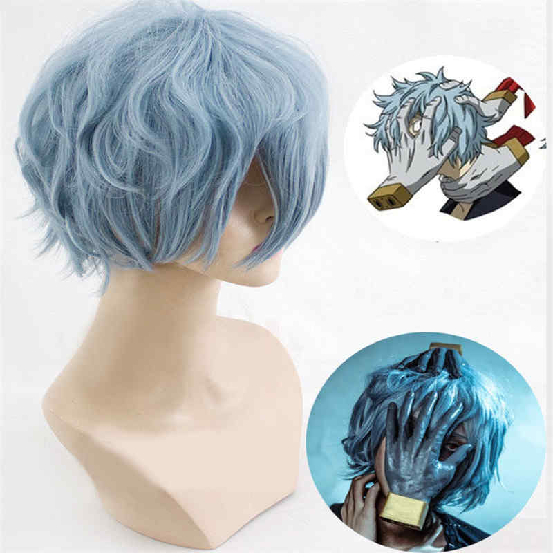 Shigaraki Tomura boku No My Hero Academia Cosplay parrucca per capelli costumi cosplay parrucca per capelli tappo