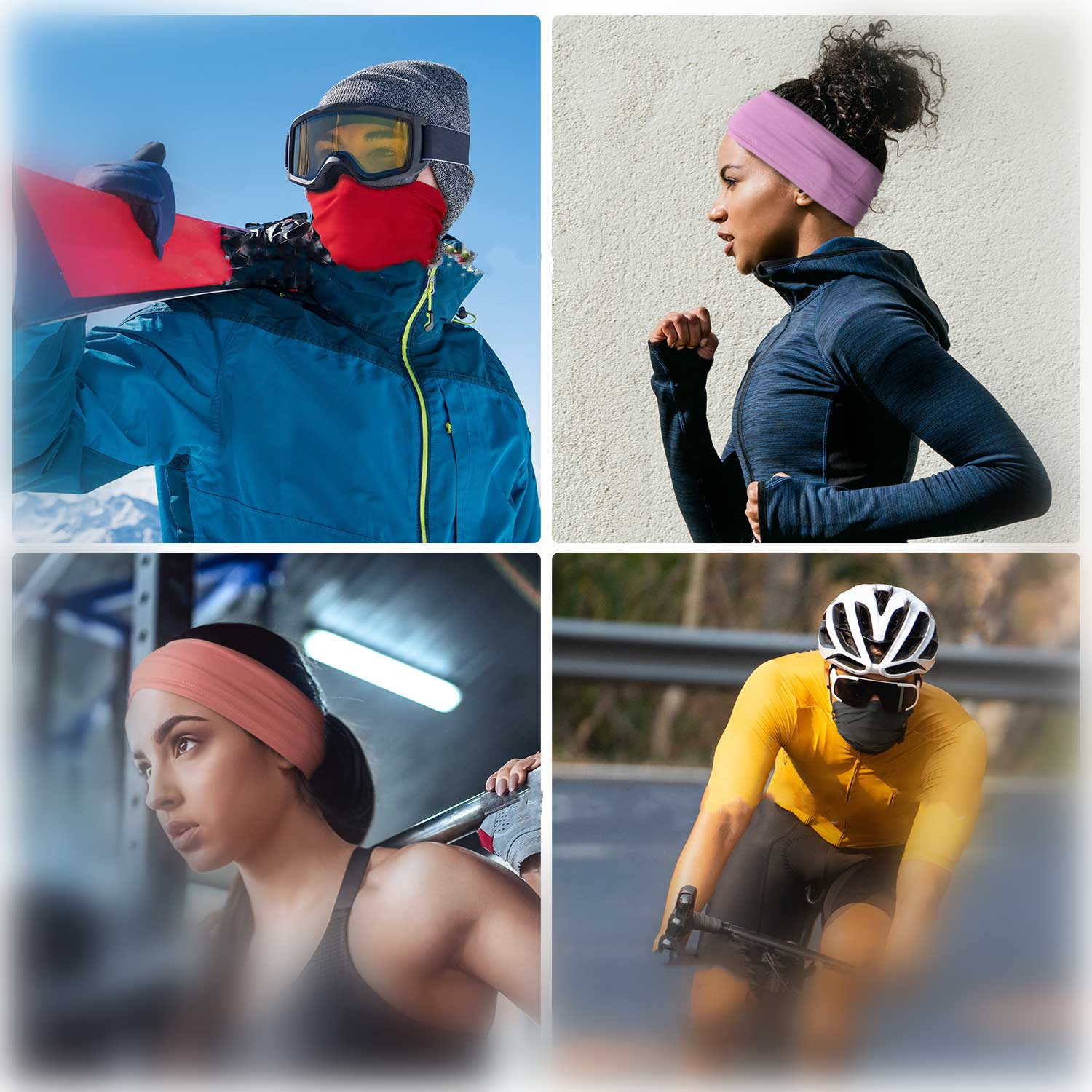 Non riesco a respirare la maschera per bocca all'aperto antivento sportivo viso maschera antipolvere scudo sciarpa uomo donna scaldatore