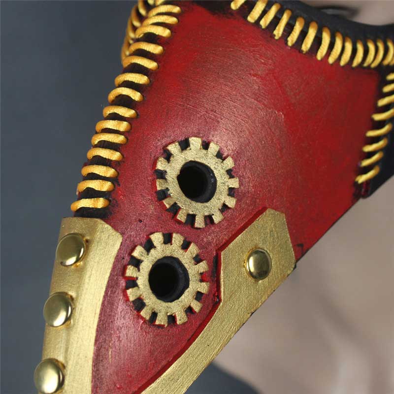il mio eroe accademico revisione maschera crow bocca peste medico Steampunk birds becco maschere
