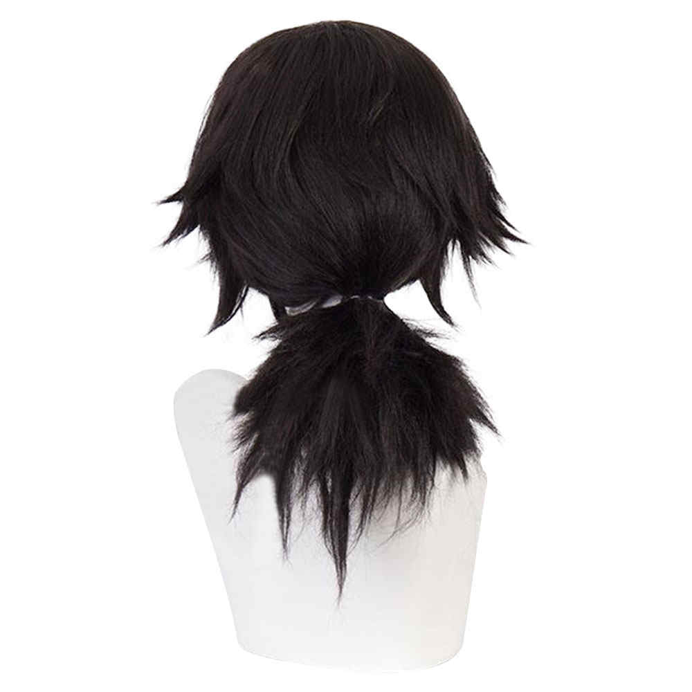 Giyuu Tomioka Nero Cosplay Anime Demone Slayer:Kimetsu No Yaiba capelli
