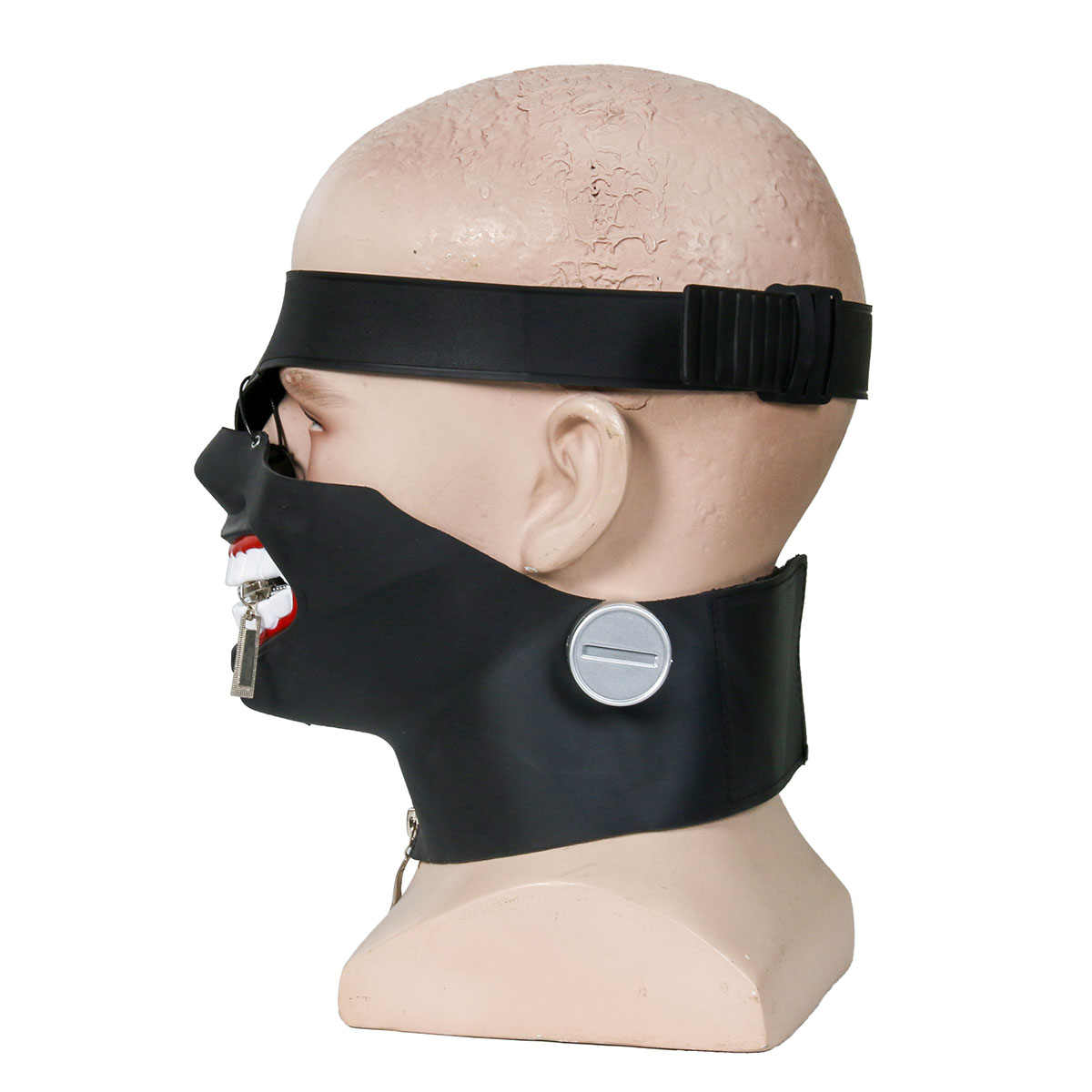 anime tokyo ghoul 2 kaneki ken maschere viso lattice con cerniera regolabile cosplay maschere cool halloween party puntelli-halloween